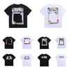 Summer Offs White Mens Womens T Shirt Fashion Loose Tees Tops Man Casual Street graffiti Design Patterns Shirt Sweatshirt Luxurys Tshirts Black And White