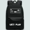 دعنا نلعب حقيبة الظهر كلمات اليوم رسائل School Bag Bag لعبة طباعة Rucksack Sport Daypack في الهواء الطلق في الهواء الطلق