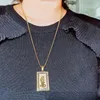 Colliers pendentifs à la mode en acier inoxydable bouddha pendentifs collier écriture religieuse Talisman fêtes pour hommes et femmes souhaitant