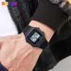Watches Skmei Digital Sports Women's Watch Outdoor Electronic Men Wristwatch Transparent Case Waterproof Female Clock Relogio Feminino