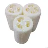 Esponjas Almohadillas para fregar Loofah natural Baño Cuerpo Ducha Esponja Fregadora Almohadilla Productos de baño Herramientas Mercancías para el hogar Cepillos D Dhihs