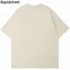 Homens camisetas T-shirt hip-hop sombra gráfico gótico rock manga curta t-shirt roupas de rua mens harajuku casual algodão solto camiseta top j240228