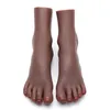 Female Liquid Silicone Foot Model Adult Sexy Shooting Props Foot Fetish Simulation Artificial Feet Toy Fetish ZISHINE ZH3301-C6