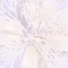 Dekorativa blommor träd blomma glitter simulerar ornament ihåliga ut känsliga