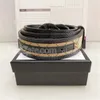 20 kleuren mode heren riem luxe man ontwerpers vrouwen jeans riemen slang grote gouden gesp cintura maat 95-125 cm met doos unisex