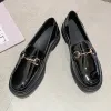 Schuhe Loafers Wohnungen Schuhe Frauen Frühling Schwarz Patent Leder Retro Mode Design Damen Mädchen Classics Casual Schuhe Für Frau 2022