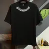 SS24 Show Designer Summer Mens Horseshoe Logo T-shirt in cotone con stampa croce sanscrita Vacanze Uomo T-shirt da festa T-shirt sportive Hearts Tee