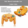 Manette de jeu filaire pour Nintend NGC GC Joypad portable pour contrôleur Gamecube Joystick pour accessoire de jeu d'ordinateur