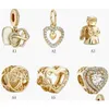 Biżuteria Prawdziwa S925 Sterling Sier Charms Bracelets Love Gold Angel Style Tree Of Life Snake Snaph Snap Clams Bransoletka Dopasuj do Pandora D Dhm34