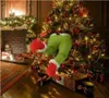Año, decoraciones para árboles de Navidad del ladrón, estola de Grinch, patas de elfo rellenas, regalo divertido para adornos para niños 2109101886448