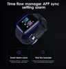 116 Plus relógios inteligentes Digital Smart watch Pulseiras Fitness Tracker Heart Rate Step Counter Activity Monitor Band Pulseira PK 115 PLUS para iphone Android phone