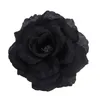 Flores decorativas 100 Pcs Rosa Negra Flor de Seda Artificial Festa de Casamento Casa Escritório Jardim Decoração DIY