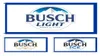 Aangepaste digitale print 3x5 voet 90x150cm Busch Light Ice Bud Biervlag voor man Cave Pub Bar Banner Decoratie Grappig College Dorm B1226353