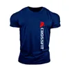 Crossfit Katoenen T-shirt voor heren Trainingstop Gymkleding Fitness Actieve kleding Mode Spierprint Effen T-shirts Bodybuilding-kleding 240223