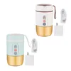 Bouteilles d'eau Chauffe-biberon polyvalent chauffage rapide étanche voyage bouilloire électrique contrôle de la température USB pour pique-nique shopping