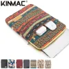 Backpack Kinmac Brand Laptop Bag 12 13 14 15,6 polegadas Caixa de manga Lady Man Man para MacBook Air Pro M1 Computer PC Notebook DropShip