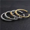 Stainless Steel Mesh Woven Open Cuff Bangles for Women Men Fashion Designer Wire Bracelets Female Dropshipping YMB031