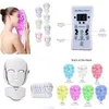 Other Health & Beauty Items 7 Colors Electric Led Facial Mask Face Masks Ipl Hine Light Therapy Acne Neck Beauty Pon Drop Delivery Hea Dhfge