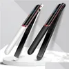 Hair Straighteners Negative Ion Ceramic Flat Iron 2 In 1 Fast Straight Curling Professional Curl 220922 Drop Delivery Dhamz