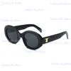 Lunettes de soleil 2023 Femmes Lunettes de soleil de designer pour homme Rétro Cat-Eye Ovale Polygone Lunettes de soleil Ins Shopping Voyage Party Vêtements de mode correspondant T240228