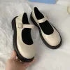 schoenen Student Schoenen Vrouwen Harakuju Lolita Jk Student Zoete Meisjes Mary Jane Schoenen Japanse Ronde Neus Platform Schoenen Pompen
