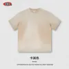 Men's T-shirts Be Mens Wear | 2024 Spring/summer 270g Smoke American Street Loose Gradient T-shirt for Men Same Style As Wang Hedi