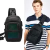 Moda grande capacidade mochila negócios casual multifuncional viagem de negócios ombro crossbody saco peito para homem 031124a