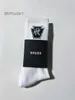 Men Rhude Socks Luksusowe wysokiej jakości projektanty skarpet Walki Kobiety Pure Cotton Comfort Reprezentatywne dezodoryzowanie dezodoryzującego pociej się pończochy powietrza B NP6B