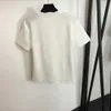 デザイナーの女性Tシャツセットブランドレディース服サマントップファッションジャキュード刺繍ロゴラウンドネックガールパンツアジアサイズS-XL 2月28日