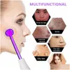 Gezichtsmassageapparaat Gezicht Masr Beauty Star 7 in 1 elektrode Glazen buis Hoge frequentie Hine Spot Acne Wand Spa Huidverzorging 221013 Drop Delivery Dhzta