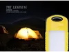Banque d'alimentation solaire portable de 6000 mAh avec batterie externe pour lampes de camping, adaptée à tous les téléphones mobiles