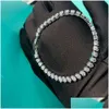 S3LF Charm Armbands kedjedesigner armband kvinnor mode diamant två färger hög kvalitet utsökta gåva smycken skönhet droppleverans dhh