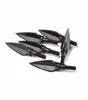 6 pçs broadhead arrowhead ponta ponto 125 grão de aço para diy arco e flecha tiro com arco caça shooting2041528