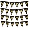 New New 40Th 50Th 60Th Birthday Decorations Number Balloons Birthday Hanging Banner Flags For Adult 30Th Anniversary Supplies