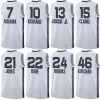 Custom Men Women Youth Memphis''Grizzlies''Printed Basketball Desmond Bane Jersey 22 Jaren Jackson Jr 13 Steven Adams 4 John Konchar 46 Luke Kennard 10 Ja Morant