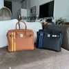 Bolsa de couro genuíno l fivela prateada togo couro listra vertical bolsa de correspondência de cores elegante e versátil camada superior de couro de vaca para mulheres