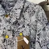 Designer uomo giacca Louiselys viutonlys giacche di tela lavata vintage giacca di jeans cappotto pullover bavero collo vestiti di lana pantaloni lunghi Hip Hop