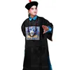 Peking Opera Drama Garment Qing Dynasty Officiell forntida kostym Steg Zombie Minister Film och TV Manchu Performance Outfit