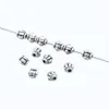 500Pcs Antique Silver Alloy lantern Spacer Bead 4mm For Jewelry Making Bracelet Necklace DIY Accessories D2343i