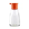 収納ボトル醤油ポットガラスボトルポータブル耐久性のあるオイルディスペンサー簡単なきれいな調味料の継承者酢瓶