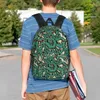 Rucksack Schlangen Tier Wald Muster Rucksäcke Teenager Büchertasche Lässige Kinder Schultaschen Reiserucksack Umhängetasche Große Kapazität