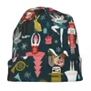 Boinas Música divertida Gorros Cascanueces Ballet Skullies Gorros Gimnasio Cálido Hombres Gorras Diseño de primavera Moda Bonnet Regalo de cumpleaños