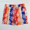 PSYCO Bunny Shorts 2024 Nowe męskie spodnie plażowe Skull Rabbit Psychological Bunny Surf Shorts Szybki suchy europejski i amerykański styl psyco koszula 1: 1 464