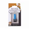 Chargeur d'urgence portable de communication alimenté par 2 piles AA avec connecteurs micro USB/USB-C/éclairage pour téléphone universel