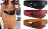 Wide Elastic Cinch Belt Women039s Rocker Fashion Belt Gold Metal Rivet Wide Belts For Dress Coat Cummerbund Retro Style5169641