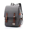 Designer- Vintage laptop-rugzak voor vrouwen Men School College Backpack met USB-oplaadhaven Fashion Fits 15 Inch Notebook287E