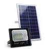 LED-schijnwerpers op zonne-energie 10W 40W 60W 100W Afstandsbediening Waterdichte zonne-beveiliging Schijnwerperarmatuur voor buitenmuur Garde3626645