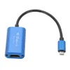 Communications Capture OBS-Kabeladapter 1080P Typ C HDMI-kompatibler USB 3.0-Videograbber für PC-Spielkameraaufzeichnung Live-Streaming