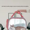 Nosiciele kotów przezroczystą torbę Porodble przenośny statek kosmiczny oddychający psa na jedno ramię zaopatrzenia