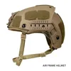 Tactical Helmets NIJ IIIA 9mm .44 Tactical Helmets Aramid Fiber Lightweight HelmetsL2402